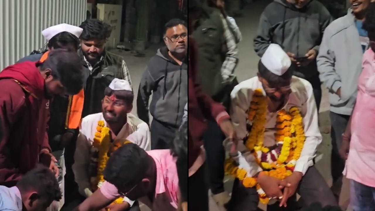 नुकत्याच पार पडलेल्या नगर परिषद निवडणुकीत बुलढाणा जिल्ह्यात भारतीय जनता पक्षाने आपले वर्चस्व सिद्ध केले आहे. या विजयाचा आनंद साजरा करताना चिखलीमध्ये एक आगळावेगळा प्रकार पाहायला मिळाला.