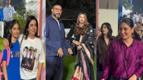 ॲश-अभिषेक, बिग बी, अन् शाहिदही... खास समारंभासाठी 'सितारे जमीन पर'.