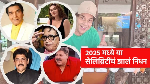 15 Bollywood Celebs Died In 2025 : धर्मेंद्र, सतीश शाह ते जुबीन गर्ग... या सेलिब्रिटींच्या निधनामुळे 2025 मध्ये हादरलं बॉलिवूड !