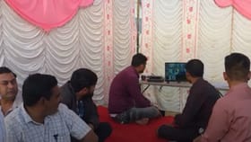 चोपड्यात शिवसेना शिंदे गटाच्या कार्यकर्त्यांकडून स्ट्राँग रुमला 24 तास पहारा.