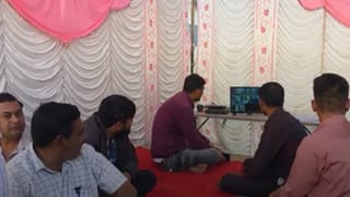 चोपड्यात शिवसेना शिंदे गटाच्या कार्यकर्त्यांकडून स्ट्राँग रुमला 24 तास पहारा