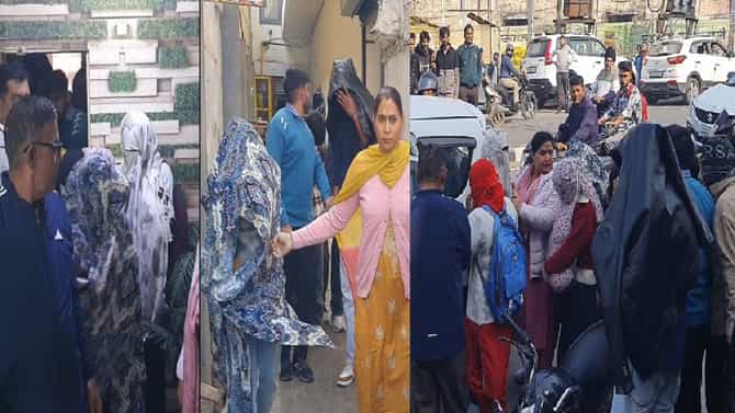 हॉटेलमध्ये नको ते चाळे... 5 कपल्स पोलिसांच्या ताब्यात, मुली रडत, रडत म्हणाल्या...