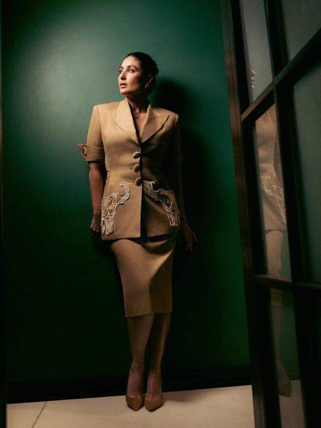 करीना कपूरच्या बॉसी लूकच्या सर्वत्र चर्चा... फोटो पाहून म्हणाल...