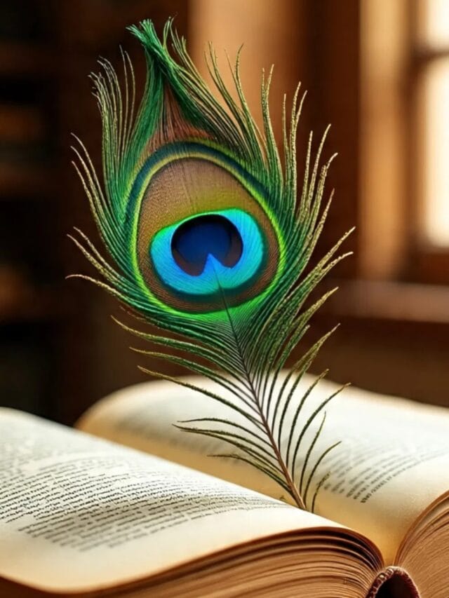 पुस्तकामध्ये मोरपंख ठेवल्यामुळे नेमकं काय होतं?