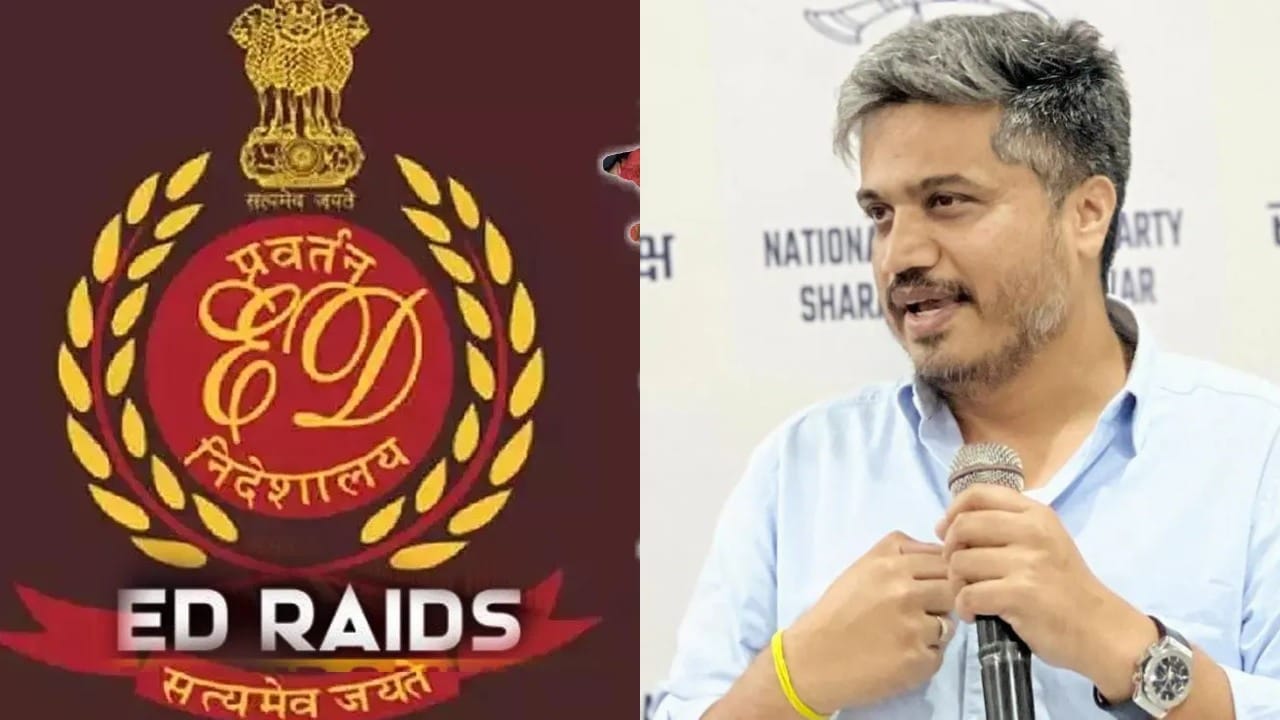 मोठी बातमी, रोहित पवारांच्या निकटवर्तीयाचा 108 कोटींचा घोटाळा? ईडीची धाड, बारामतीसह पुण्यात... मोठी बातमी, रोहित पवारांच्या निकटवर्तीयाचा 108 कोटींचा घोटाळा? ईडीची धाड, बारामतीसह पुण्यात...