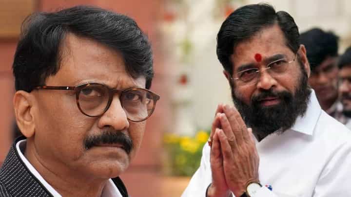 Eknath Shinde : शिंदे सेनेचा कोथळा शहाच काढणार... राऊतांच्या वक्तव्यावर सवाल करताच शिंदेंनी हातच जोडले अन् म्हणाले... Eknath Shinde : शिंदे सेनेचा कोथळा शहाच काढणार... राऊतांच्या वक्तव्यावर सवाल करताच शिंदेंनी हातच जोडले अन् म्हणाले...