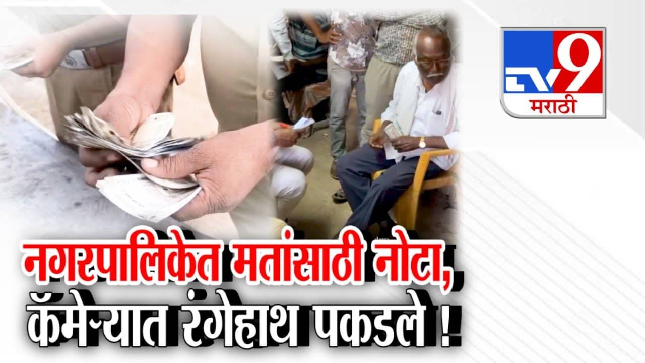 Local BodyElections 2025 : नगरपालिका निवडणुकांमध्ये पैशांचा महापूर, चंद्रपूर ते धुळे, नोटांची बंडलं जप्त, शिंदेंवरही आरोप