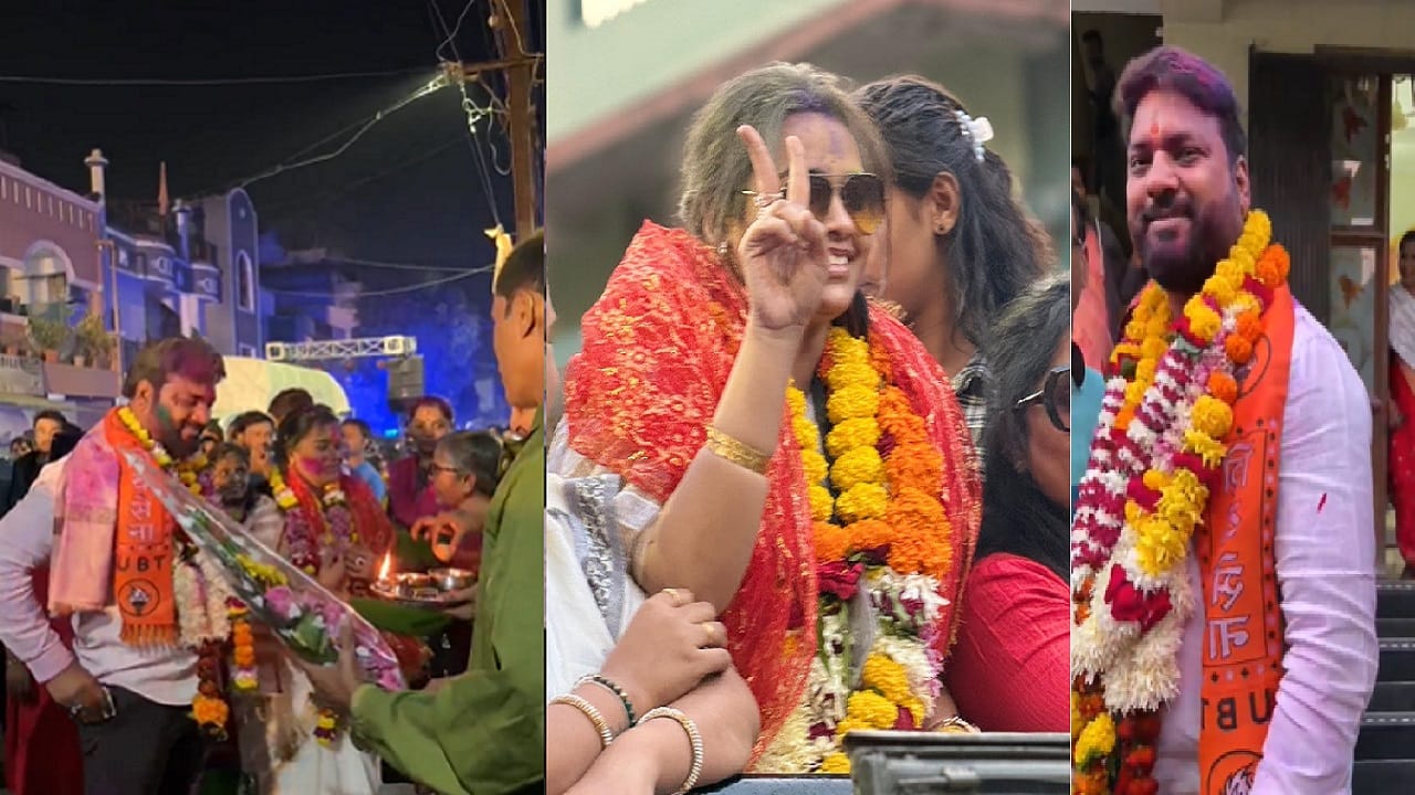 नागपूर जिल्ह्यातीललवाडी नगरपरिषद निवडणुकीत पती - पत्नी दोघेही एकाच वेळी नगरसेवक पदावर निवडून आहे आहे. या ऐतिहासिक निकालामुळे शहरात राजकीय वर्तुळात मोठी चर्चा रंगली आहे. 