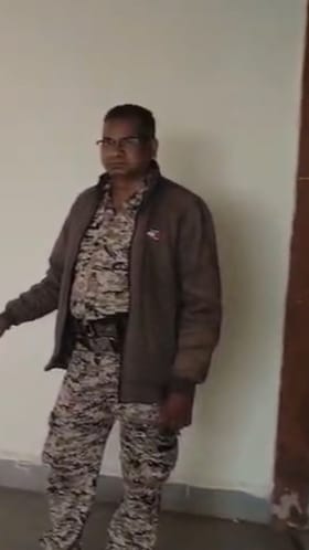 गडचिरोली निवडणूक सुरक्षा; स्ट्रॉंग रूमला कडेकोट बंदोबस्त.