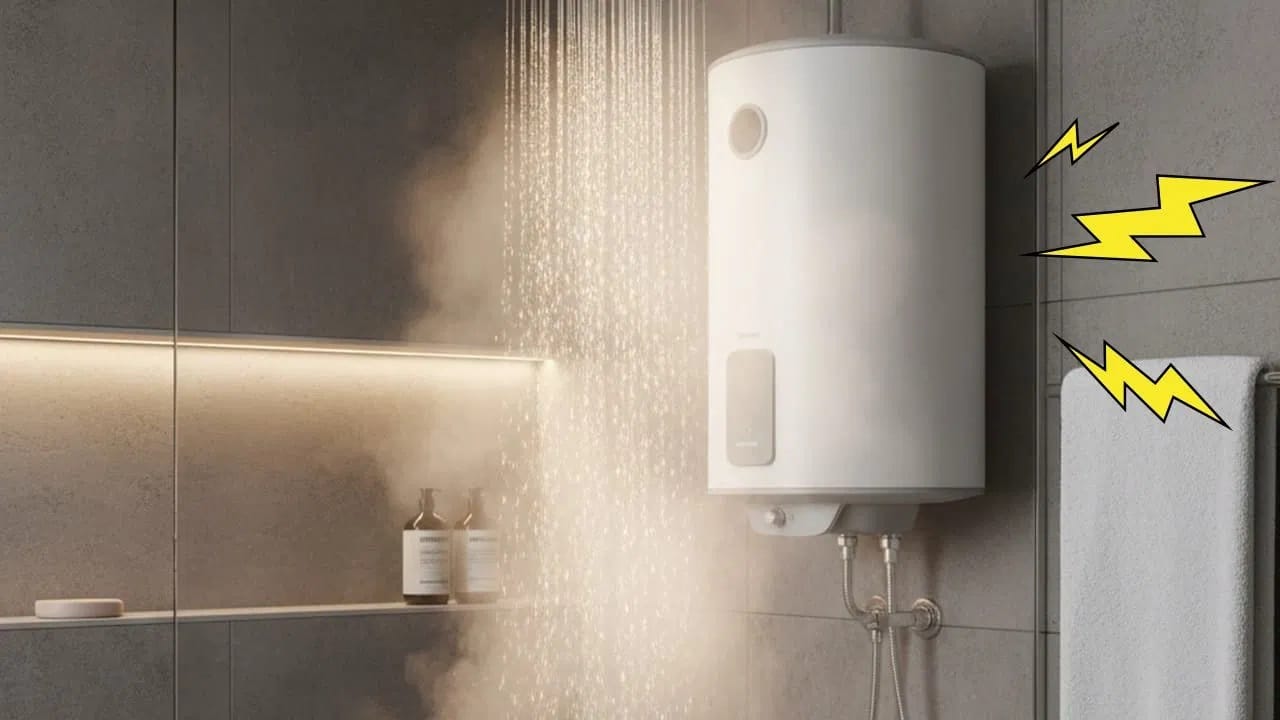 पाणी गरम करताना गीझर देतंय असे संकेत... धोका टाळण्यासाठी 'या' गोष्टी नक्की तपासा पाणी गरम करताना गीझर देतंय असे संकेत... धोका टाळण्यासाठी 'या' गोष्टी नक्की तपासा