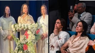 Dharmendra : ‘मला वाटलं नव्हतं कधी धरमजींसाठी शोकसभा…’, धर्मेंद्र यांच्या आठवणीत हमसून हमसून रडल्या हेमामालिनी !