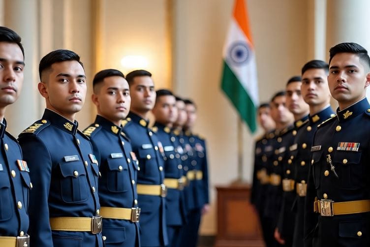 केस, मिशा, दाढी ठेवताना काही नियम पाळावे लागतात. या नियमानुसारच सैनिकांचे कानाभोवतीचे केस बारीक असतात. तर माध्यावर केस तुलनेने मोठे असतात. सैन्यात शिस्त फारच महत्त्वाची असते. डोक्यावरचे केस विशिष्ट पद्धतीने कापणे हादेखील एक शिस्तीचाच भाग आहे. (सांकेतिक फोटो, फोटो सौजन्य- मेटा एआय)