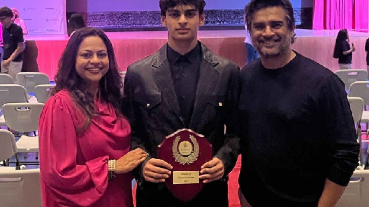 विश्वास, पर्सनल स्पेस आणि ह्यूमर (विनोद) हे आमच्या नात्याचे दीर्घायुष्यासाठी महत्वाचे आहे, असे माधवन सांगतो. त्याचे सर्व आर्थिक व्यवहार त्याची पत्नी पाहते. त्यांना वेदांत नावाचा मुलगा असून तो राष्ट्रीय स्तरावरचा ॲथलीट आहे.