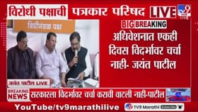 अधिवेशनात विदर्भावर चर्चा नाही! विरोधकांचा सरकारवर हल्लाबोल