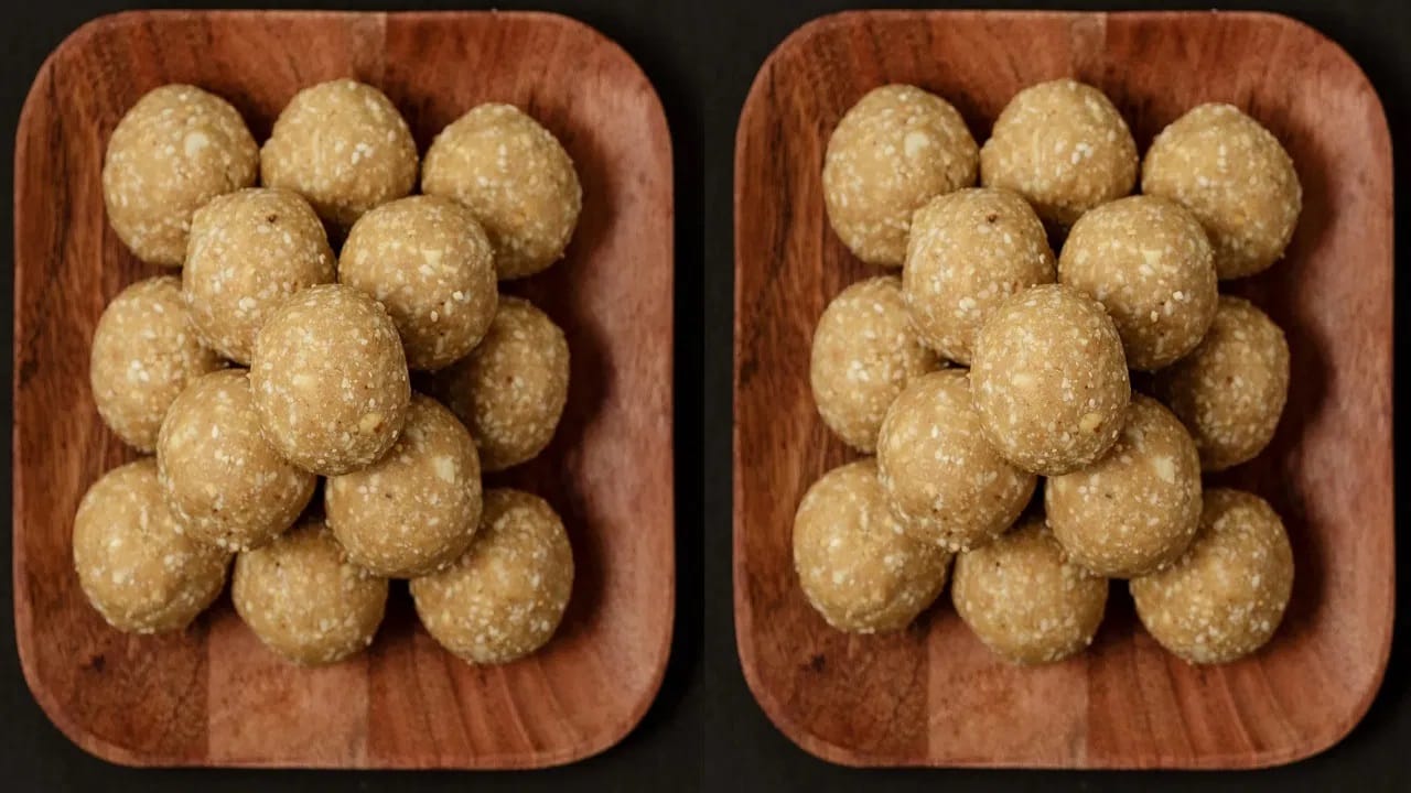 शेंगदाण्याचे लाडू म्हणजे प्रथिनांचा उत्तम स्रोत आहे.. शेंगदाण्यांमध्ये भरपूर प्रथिने असतात, जी स्नायू मजबूत करण्यासाठी आणि शरीराच्या वाढीसाठी उपयुक्त ठरतात. त्यामुळे रोज दोन तरी शेंगदाण्याचे लाडू खावेत.