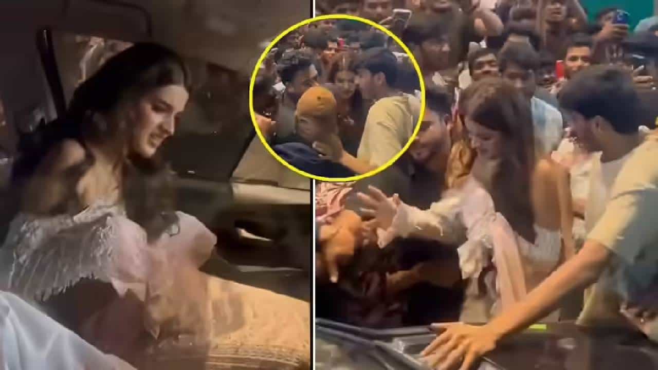 प्रसिद्ध अभिनेत्रीसोबत धक्काबुक्की, घोळक्यात अक्षरश: अशी अवस्था; व्हिडीओ पाहून तुम्हीही व्हाल अस्वस्थ!