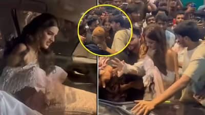 प्रसिद्ध अभिनेत्रीसोबत धक्काबुक्की, घोळक्यात अक्षरश: अशी अवस्था; व्हिडीओ पाहून तुम्हीही व्हाल अस्वस्थ!