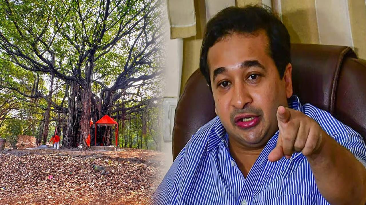 Nitesh Rane : बकरी ईदला बकरीला मिठ्या मारता का? तपोवनचं साधूग्राम अन् नितेश राणे यांनी आणलं हिंद-मुसलमान! Nitesh Rane : बकरी ईदला बकरीला मिठ्या मारता का? तपोवनचं साधूग्राम अन् नितेश राणे यांनी आणलं हिंद-मुसलमान!