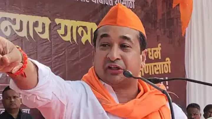Nitesh Rane : मस्ती करणारे दोन पायांवर घरी जाणार नाहीत, हिंदू समाजाबाबत नितेश राणेंचे मोठे वक्तव्य Nitesh Rane : मस्ती करणारे दोन पायांवर घरी जाणार नाहीत, हिंदू समाजाबाबत नितेश राणेंचे मोठे वक्तव्य