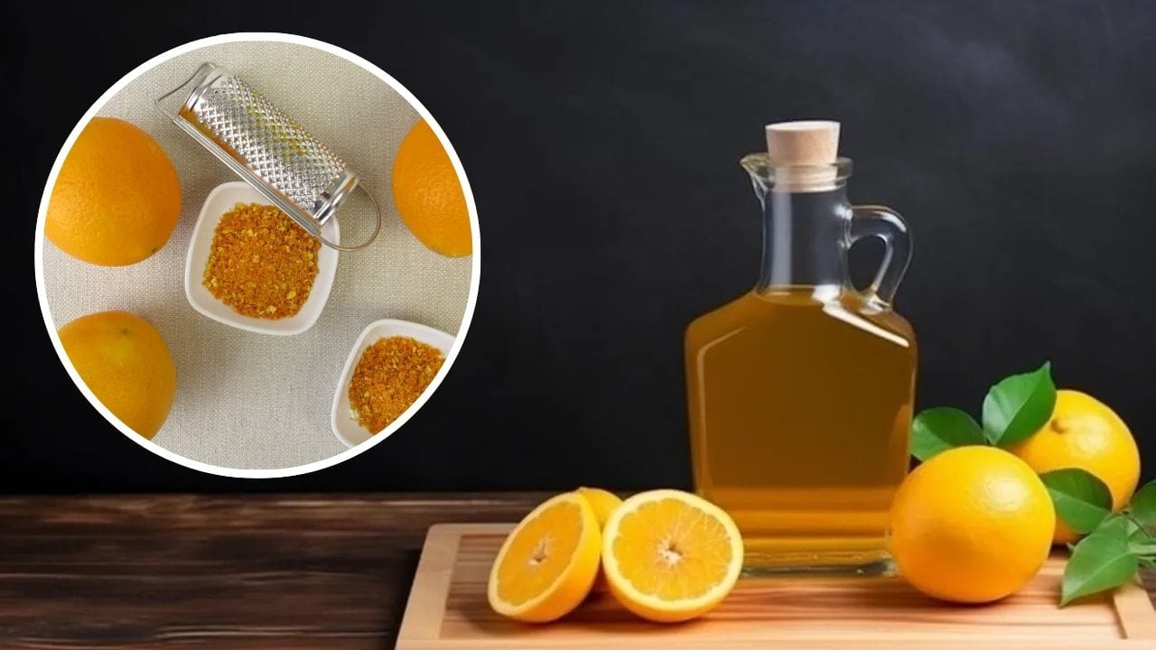 यासाठी संत्र्याच्या हंगामात साले फेकून देऊ नका. त्या उन्हात पूर्ण वाळवून घ्या आणि मिक्सरमध्ये बारीक पावडर बनवा. ही पावडर कढई साफ करण्यासाठी उत्तम काम करते. तसेच संत्र्याची ताजी साल सोलून थेट कढईवर घासून घ्या. यामुळे काळे डाग आणि चिकटलेली चरबी सहज निघून जाते आणि कढई चमकदार होते.