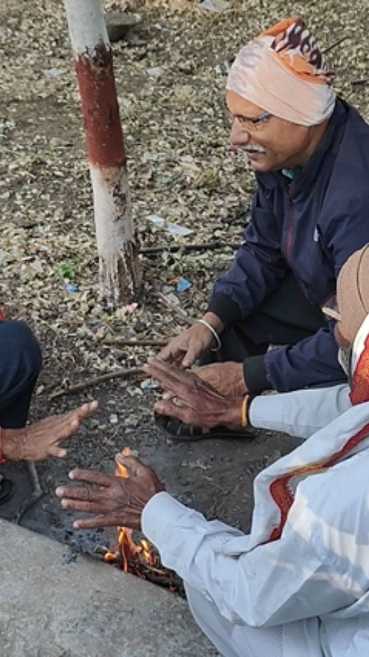 परभणीत हुडहुडी! पारा 6 अंशाखाली