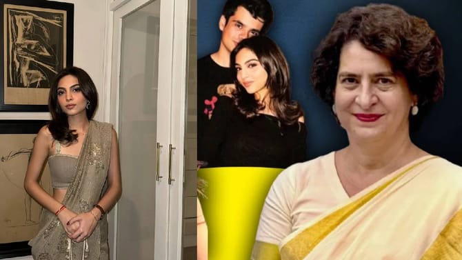 प्रियांका गांधींची भावी सून अविवा बेग किती कोटींची होणार मालकीण ?