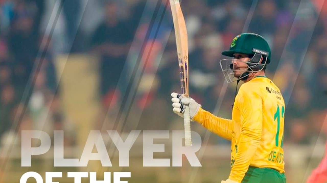 "मला आंतरराष्ट्रीय क्रिकेटचा खूप कंटाळा आला होता. म्हणून विश्रांतीची खूप गरज होती. आता मी परत आलो आहे. आता मी संघाला खूप ताकद देऊ शकतो.", असंही डीकॉकने पुढे सांगितलं. (फोटो- Proteas Men Twitter)