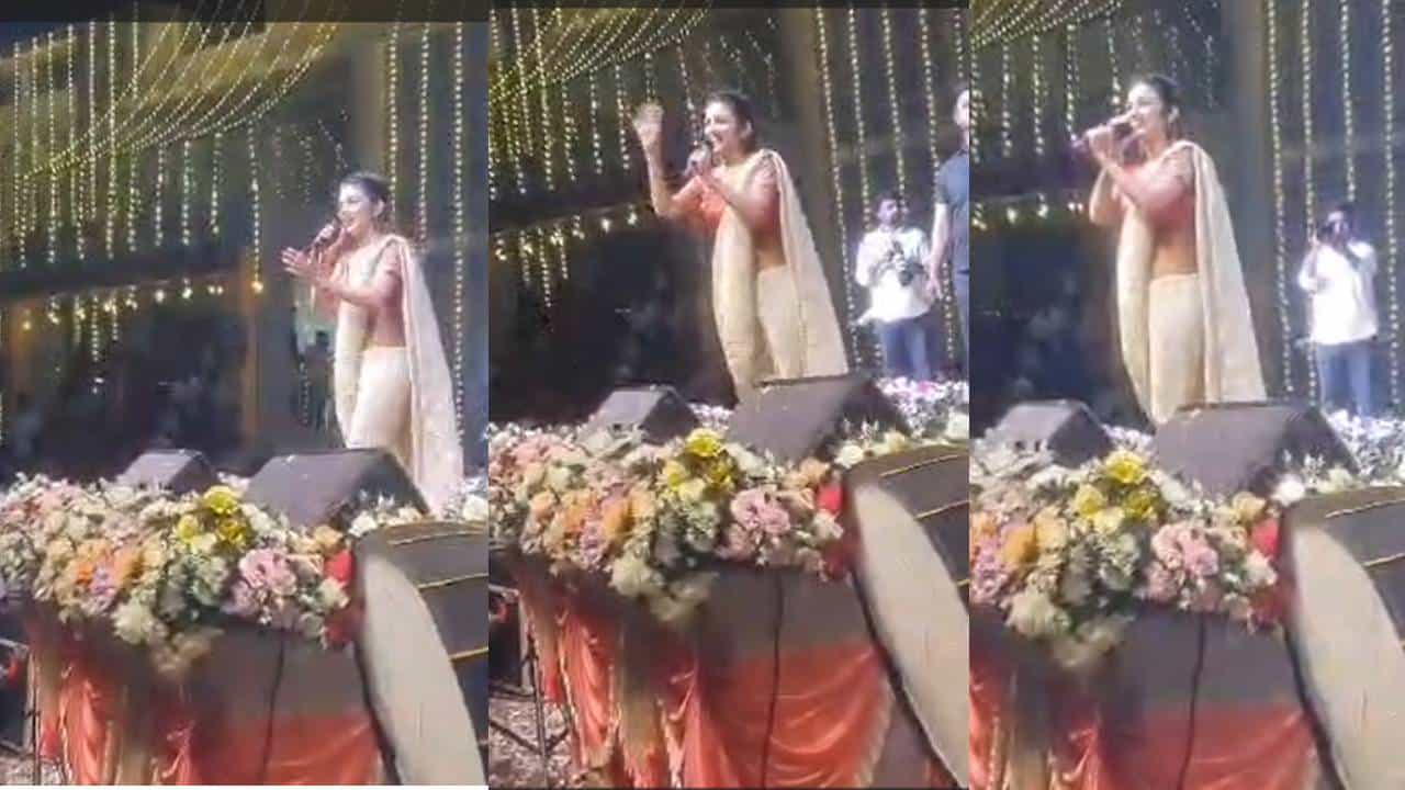 नृत्यांगना राधा पाटीलच्या सोलापूर कार्यक्रमाला तूफान गर्दी, 'त्या' विधानाने झाली ट्रोल...