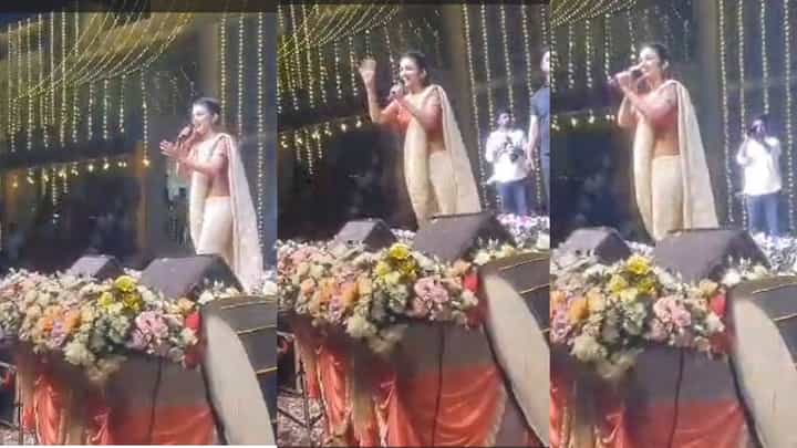 नृत्यांगना राधा पाटीलच्या सोलापूर कार्यक्रमाला तूफान गर्दी, 'त्या' विधानाने झाली ट्रोल... नृत्यांगना राधा पाटीलच्या सोलापूर कार्यक्रमाला तूफान गर्दी, 'त्या' विधानाने झाली ट्रोल...