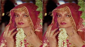 रेखा त्या रात्री अनोळखी व्यक्तीसोबत मंदिरात पोहोचल्या तेव्हा....