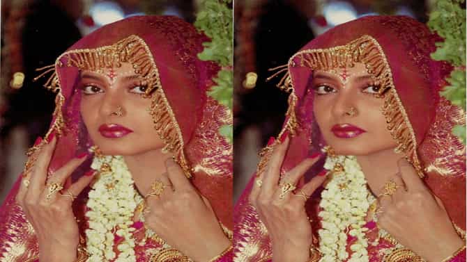 Rekha : रेखा त्या रात्री अनोळखी व्यक्तीसोबत मंदिरात पोहोचल्या तेव्हा... पुजाऱ्याला म्हणाल्या, मला लग्न करायचंय... नंतर केला कठीण प्रसंगाचा सामना