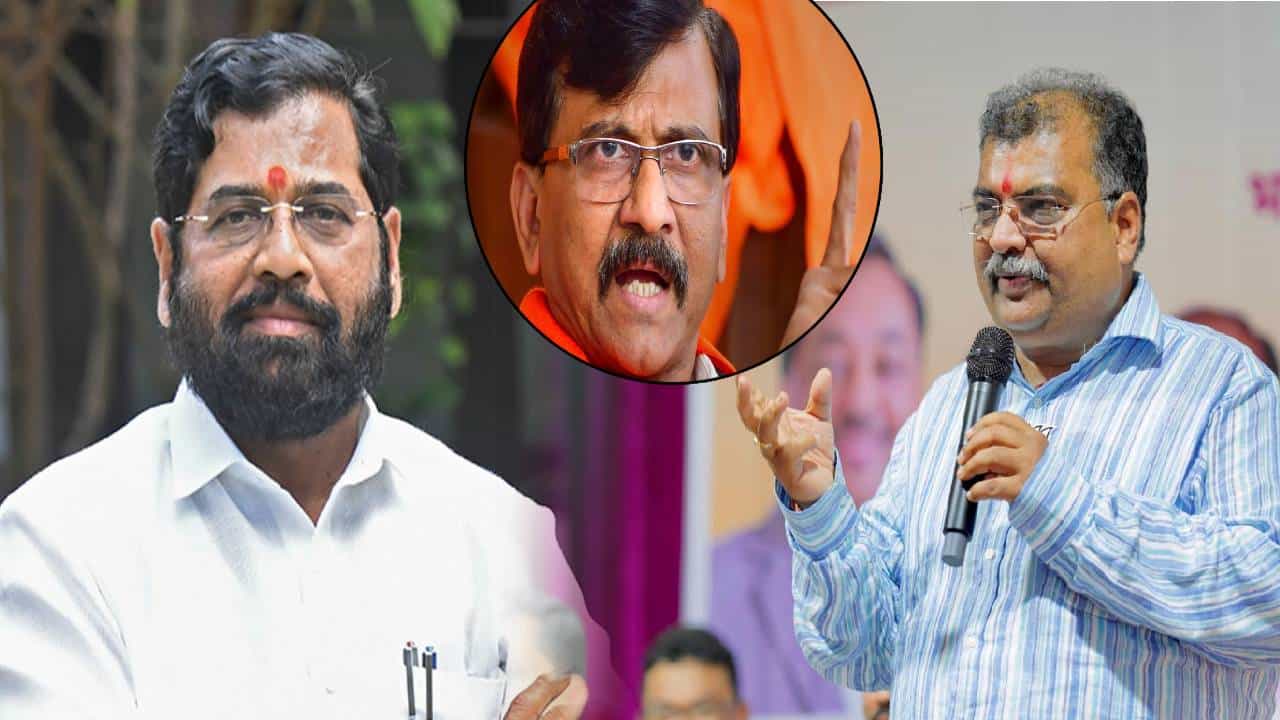 Saamana : 'मिंधे गटाचे 35 आमदार गिळून भाजप ढेकर..., रवींद्र चव्हाणांनी सुपारी कातरायला घेतलीय', सामनातून हल्लाबोल