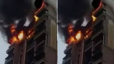 प्रसिद्ध दिग्दर्शकाच्या इमारतीला आग... 40 जणांना सुरक्षित बाहेर काढलं आणि...