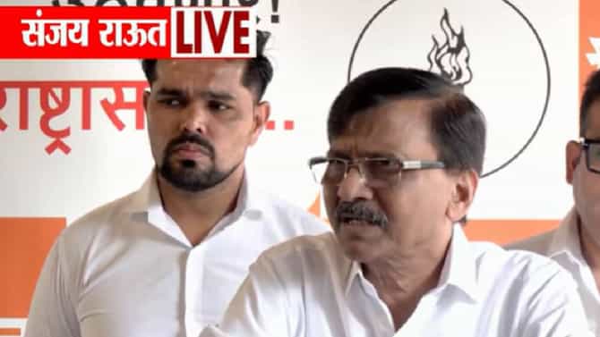 Sanjay Raut : भाजपला ठाण्यात एकनाथ शिंदेंचा पराभव करायचा आहे - संजय राऊतांचा खळबळजनक दावा