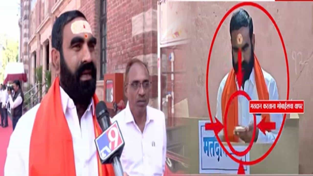 Santosh Bangar :  संतोष बांगर यांच्याकडून मतदानावेळी गोपनीयतेचा भंग, आरोपांवर पहिल्यांच बोलले, ...मला फरक पडत नाही