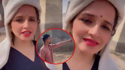 Seema Haider : तो 6 लेकरांचा बाप तरीही...सीमा हैदर सचिनवर भडकली; तक्रारीचा व्हिडीओ तुफान व्हायरल!