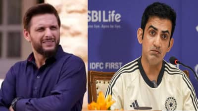 Shahid Afridi-Gautam Gambhir : तोच नेहमी योग्य नसतो.. पाकिस्तानी क्रिकेटरचा गौतम गंभीरवर निशाणा, रोहित-विराटबद्दल हे काय बोलून गेला ?