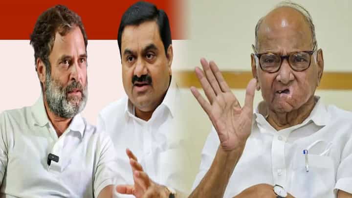 Sharad Pawar : अदानी आणि राहुल गांधी पहिल्यांदाच एकसाथ? शरद पवारांच्या निवासस्थानी काय घडलं? Sharad Pawar : अदानी आणि राहुल गांधी पहिल्यांदाच एकसाथ? शरद पवारांच्या निवासस्थानी काय घडलं?