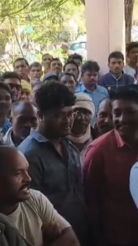 शिरपूर जलाशयातील पाण्यासाठी शेतकऱ्यांचं आंदोलन.