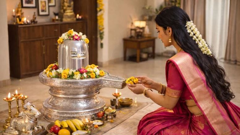 तसं पाहायचं झालं तर घरात शिवलिंगाची स्थापना करू नये, असे म्हटले जाते. तरीदेखील तुम्ही घरात शिवलिंग ठेवत असाल तर त्याचा आकार अंगठ्यापेक्षा मोठा नसावा. घरात शिवलिंगाची स्थापना करताना देवी पार्वती, कार्तिकेय स्वामी, नंदीचीही छोटी प्रतिमा सोबत ठेवावी. शिवाच्या परिवाराची सोबत पूजा केल्यावर लवकर फळ मिळते, असे म्हटले जाते. 