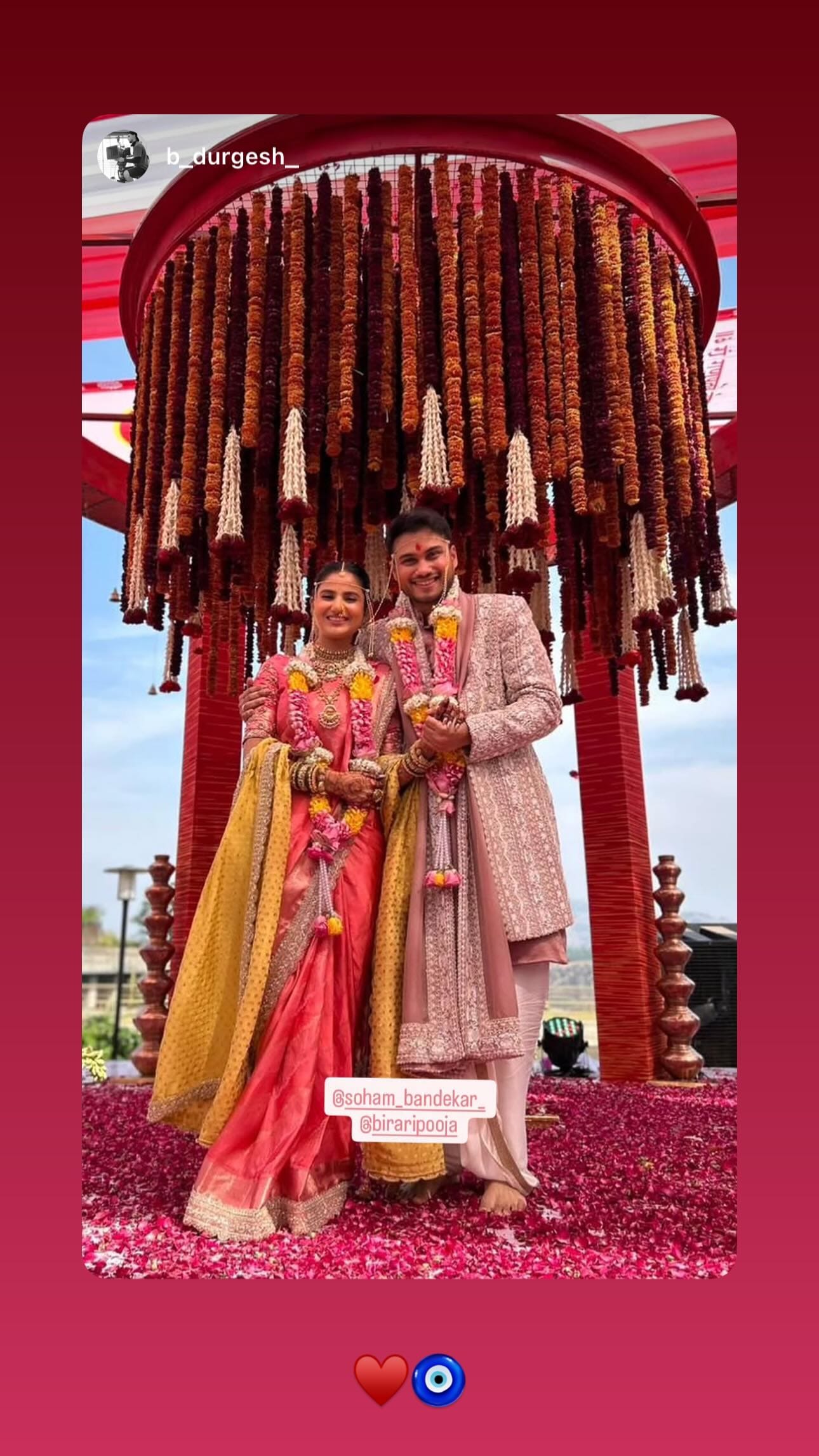 soham bandekar pooja birari marriage (2)