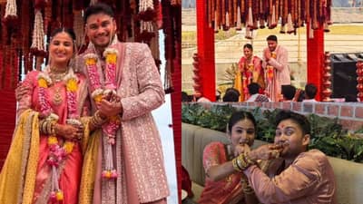 शुभमंगल सावधान! सोहम बांदेकर -पूजा बिरारी अडकले लग्नबंधनात, पाहा Inside Photos