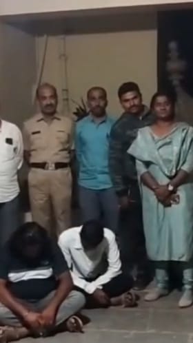 ४ महिलांची देहव्यापारातून सुटका; ५ आरोपींना अटक.