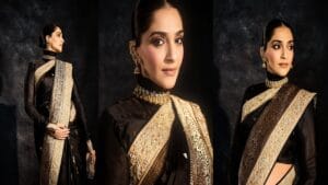 सोनम कपूर 40 व्या वर्षी देणार दुसऱ्या बाळाला जन्म, काळ्या साडीतील खास फोटो समोर