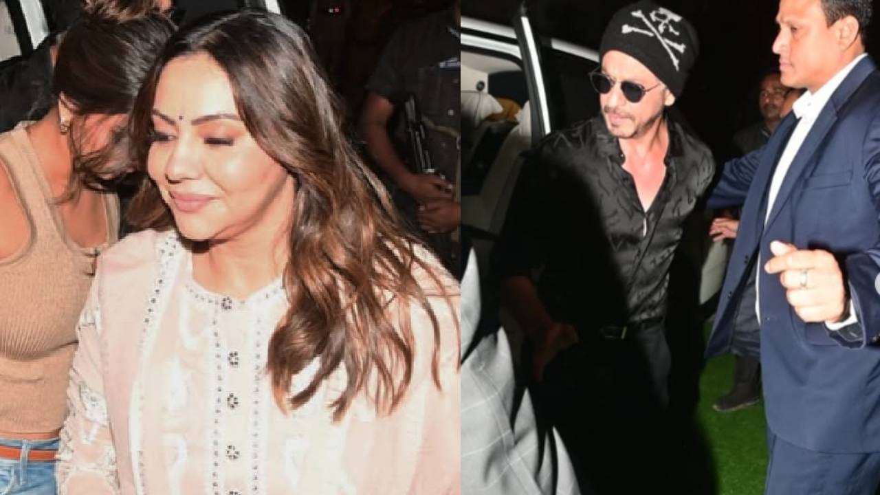 शाहरुख खानचा धाकटा मुलगा अबराम धीरूभाई अंबानी शाळेत शिकतो. त्यामुळे काल शाहरुख खान हा त्याच्या कुटुंबासह शाळेच्या कार्यक्रमात सहभागी झाला होता. त्याची पत्नी गौरी खान आणि मुलगी सुहाना देखील उपस्थित होत्या. त्यांचे व्हिडिओ व्हायरल होत आहेत.