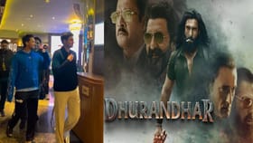 टीम इंडियालाही 'धुरंधर'ची भुरळ, थेट गाठलं थिएटर.. कोण-कोण पोहोचलं ?.