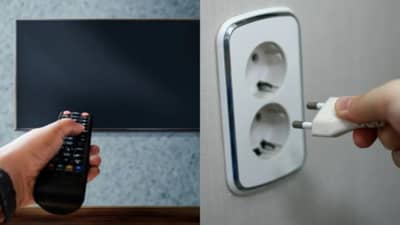 झोपण्यापूर्वी टीव्ही अनप्लग करताय की नाही? 99% लोकांना माहितीच नसेल ही वस्तुस्थिती