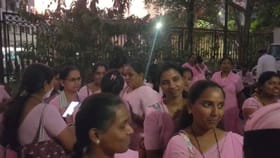 आशा सेविकांचा मोठा संताप, मानधन कमी दिल्याने राग अनावर.