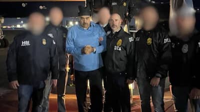 न्यूयॉर्कमध्ये मादुरो यांनी २४ तासांनंतर तोंड उघडले, तोंडातून निघाले हे शब्द, video viral