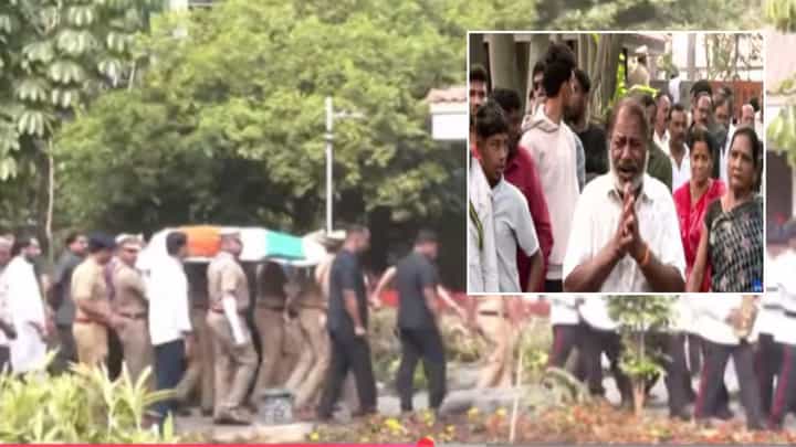 आमचा भाऊ गेला, महिला- भगिनींचा टाहो! कार्यकर्त्यांना अश्रू अनावर, लाडक्या दादांना निरोप देण्यासाठी मोठी गर्दी आमचा भाऊ गेला, महिला- भगिनींचा टाहो! कार्यकर्त्यांना अश्रू अनावर, लाडक्या दादांना निरोप देण्यासाठी मोठी गर्दी